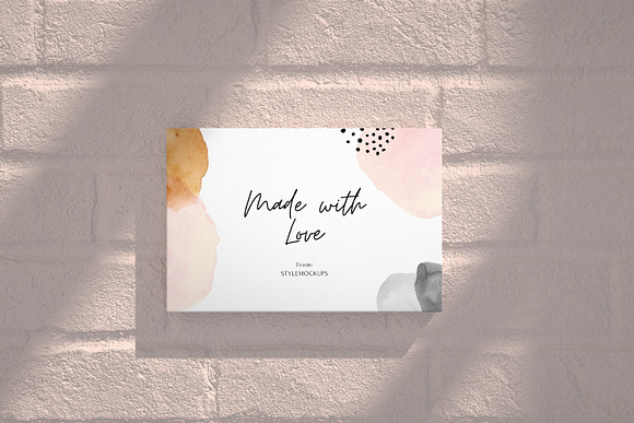 Canvas Mockups Set in Print Mockups - product preview 1