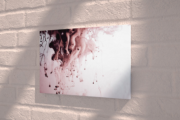 Canvas Mockups Set in Print Mockups - product preview 9