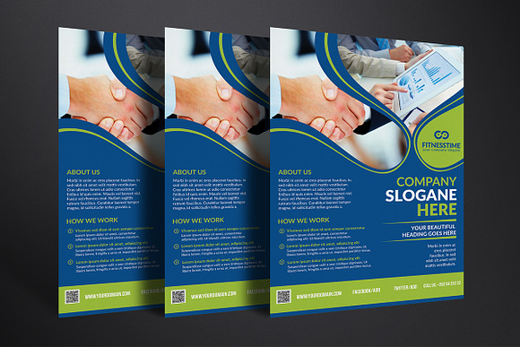 Business Flyer Template in Flyer Templates - product preview 4