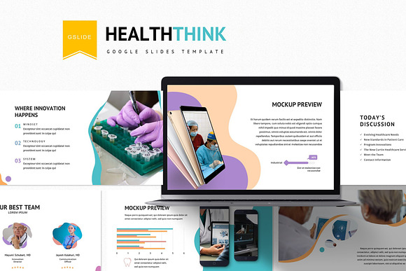 Healththink - Keynote Template in Keynote Templates - product preview 2