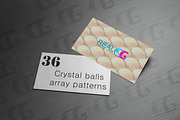 crystal ball array Seamless Patterns