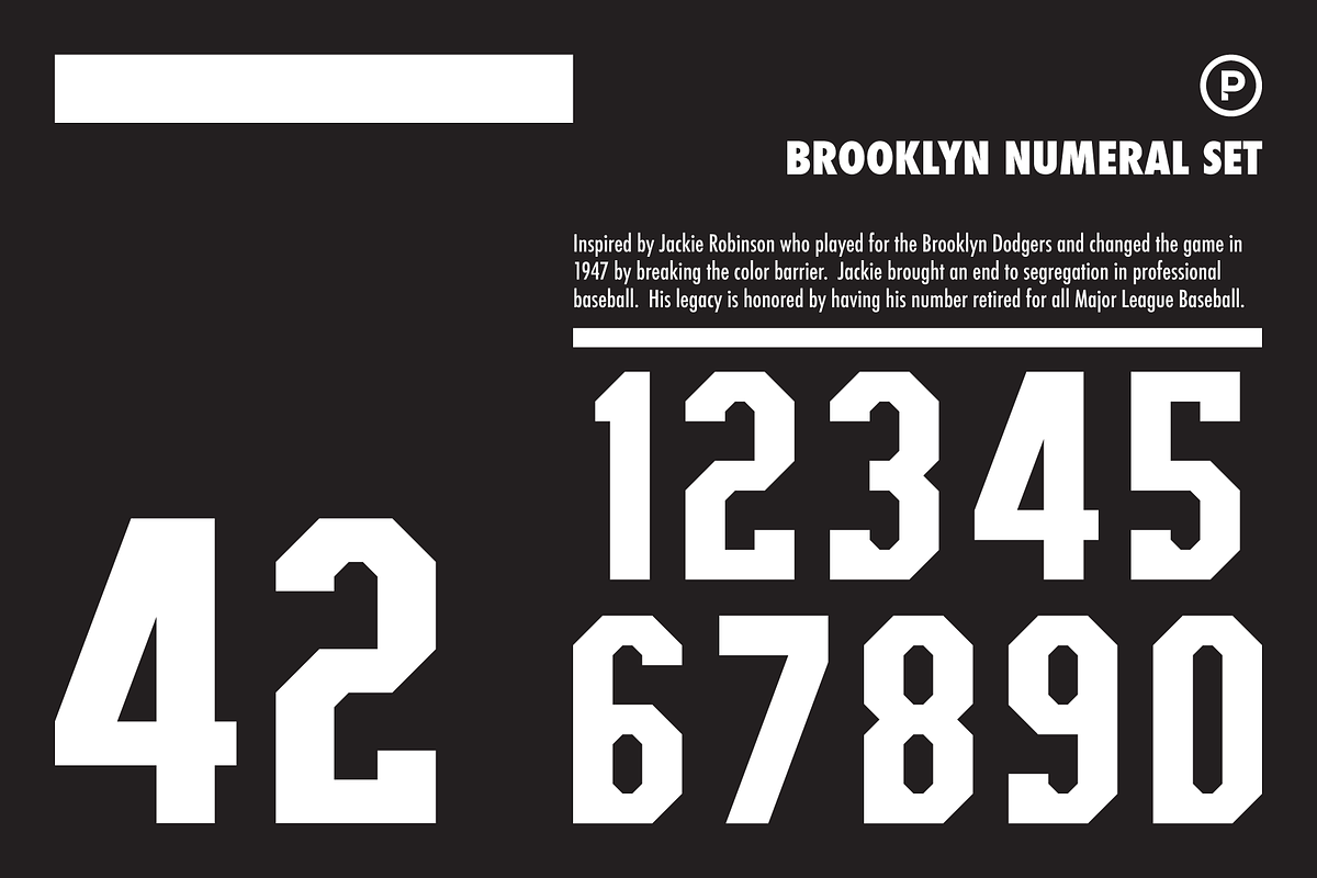 Brooklyn Numeral Set in Sans-Serif Fonts - product preview 8