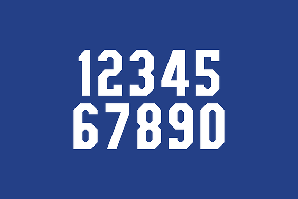 Brooklyn Numeral Set in Sans-Serif Fonts - product preview 1