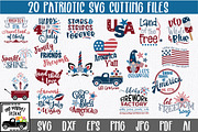 4th of July SVG Cut File Bundle