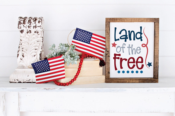 4th of July SVG Cut File Bundle in Illustrations - product preview 5