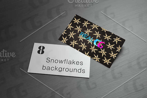 snowflakes backgrounds in Illustrations - product preview 1