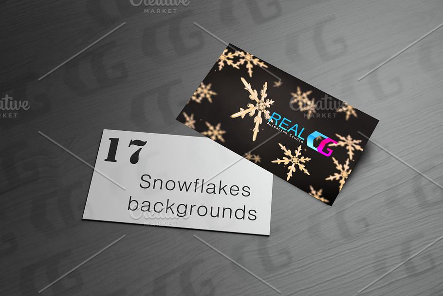 Snowflakes Black and white tone in Illustrations - product preview 8