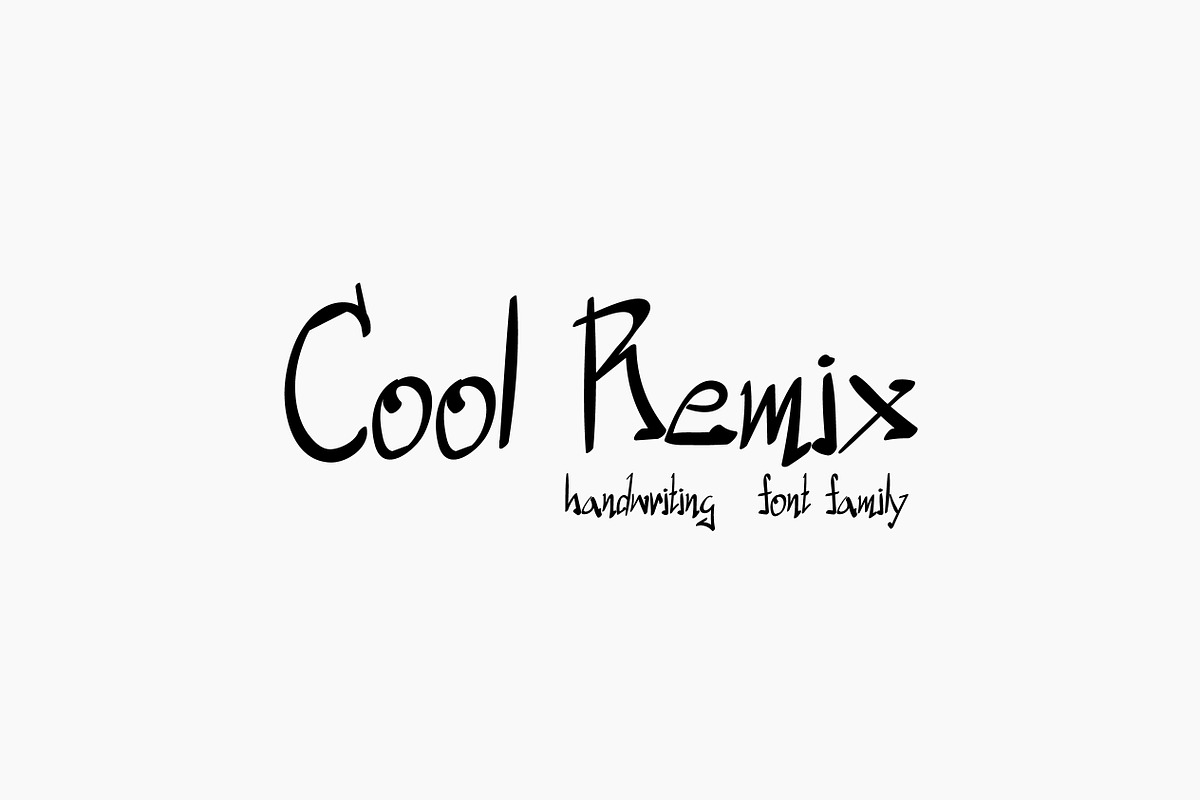 Cool Remix in Script Fonts - product preview 8