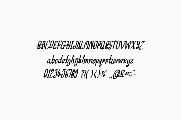 Frame mess in Script Fonts - product preview 2