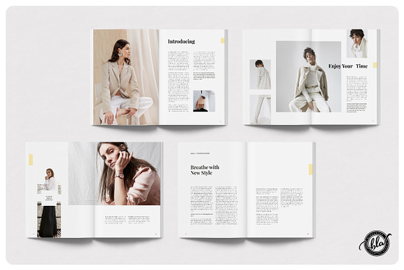 HANSLEY Fasion Magazine in Magazine Templates - product preview 3