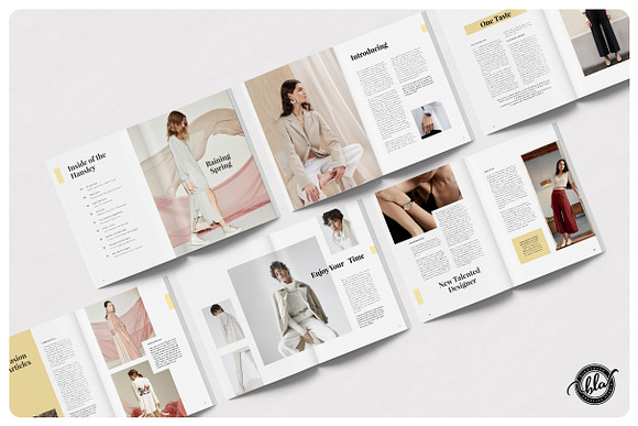 HANSLEY Fasion Magazine in Magazine Templates - product preview 5