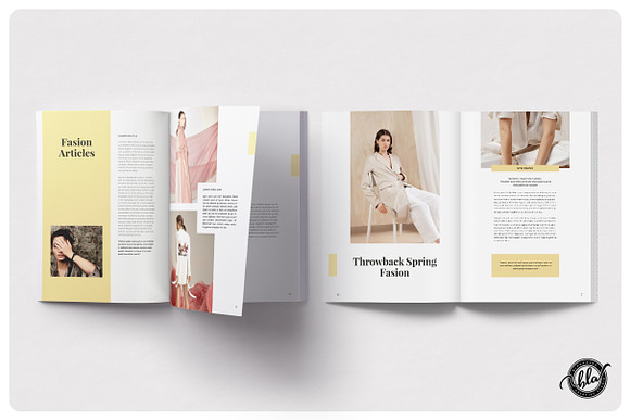 Canva Fashion Magazine | Hansley in Magazine Templates - product preview 4
