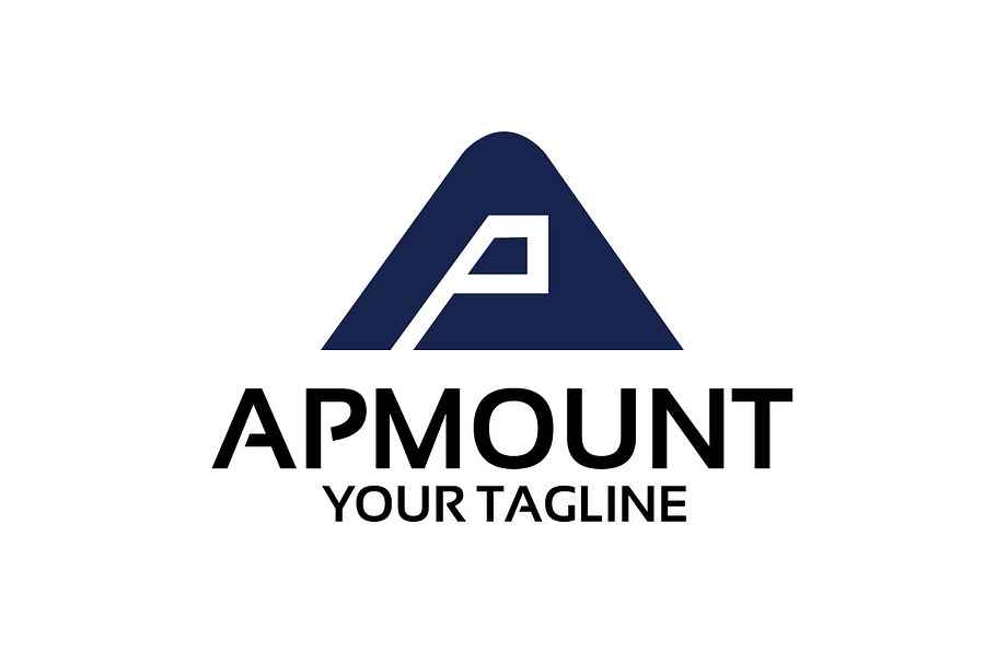p mount – Logo Template in Logo Templates - product preview 8
