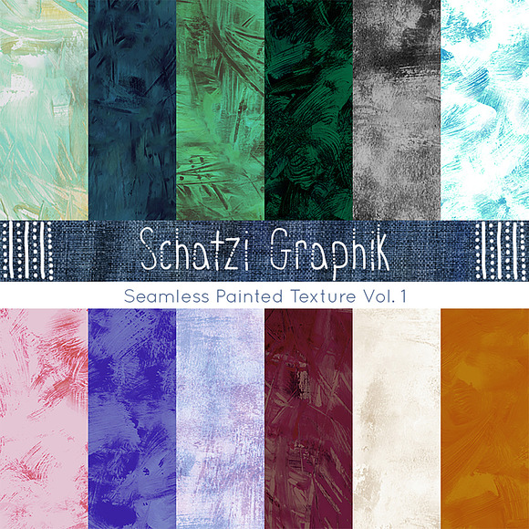 Ultimate Painted Seamless Vol. 1 in Textures - product preview 1