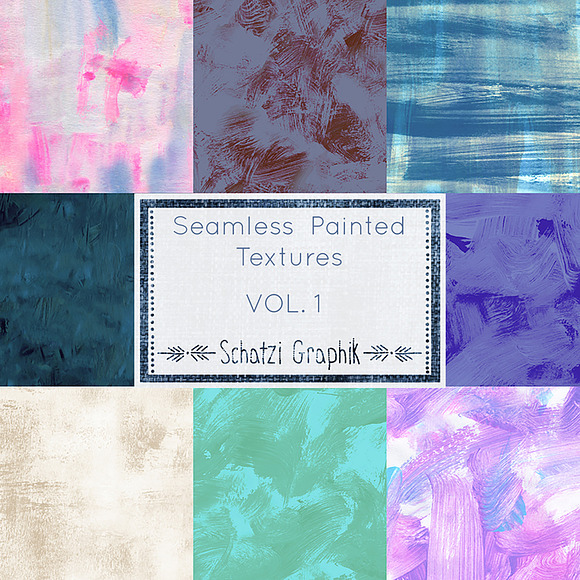 Ultimate Painted Seamless Vol. 1 in Textures - product preview 2