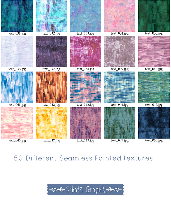 Ultimate Painted Seamless Vol. 1 in Textures - product preview 8