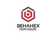 letter b hexa – Logo Template