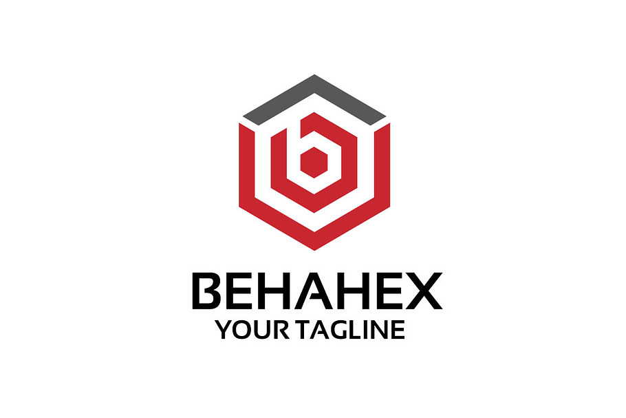letter b hexa – Logo Template in Logo Templates - product preview 8