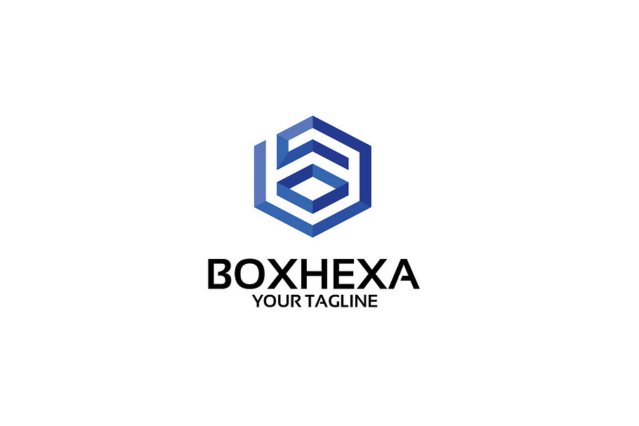 box hexa – Logo Template in Logo Templates - product preview 8