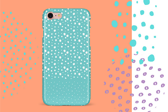Speckle Dot Brush Abstract Patterns in Patterns - product preview 1