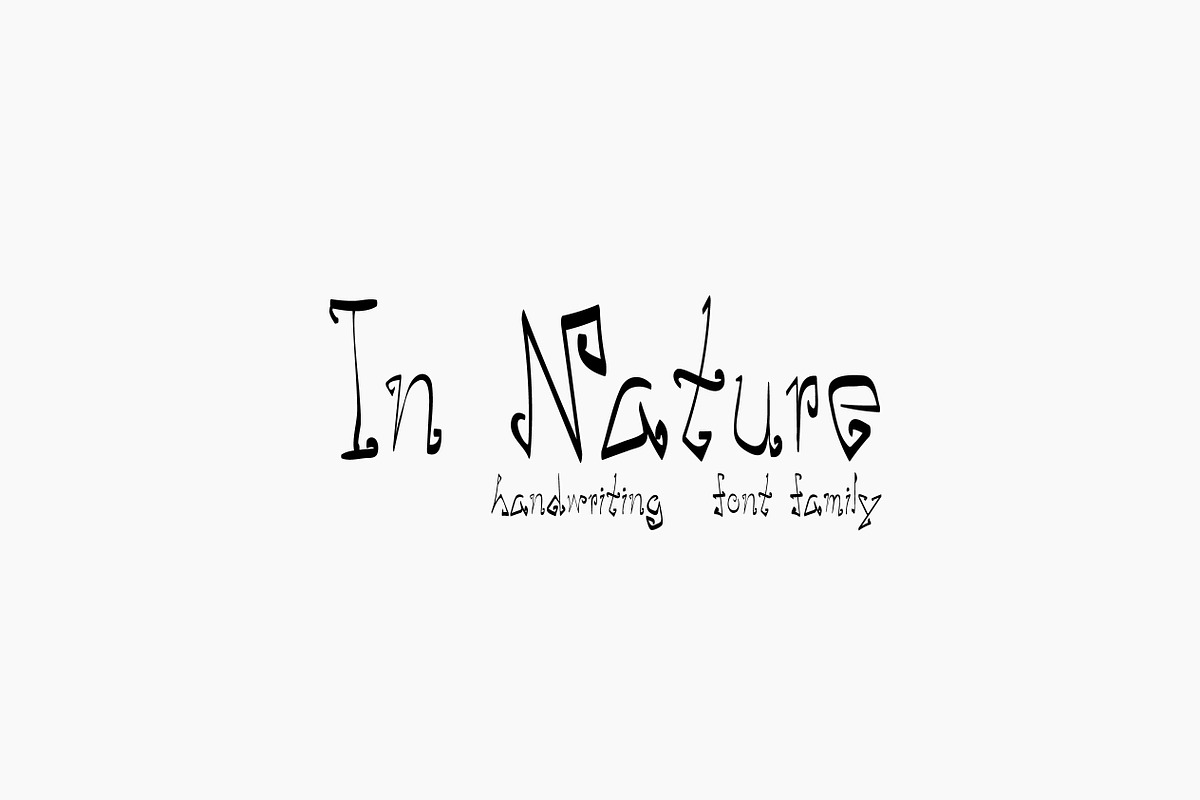 In Nature in Script Fonts - product preview 8