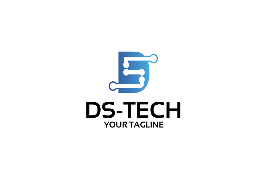 DS TECH – Logo Template in Logo Templates - product preview 8