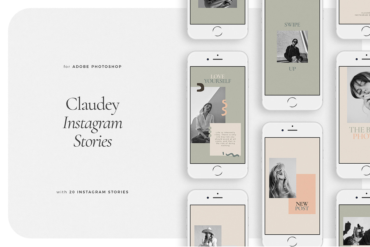 CLAUDEY Instagram Stories in Instagram Templates - product preview 8