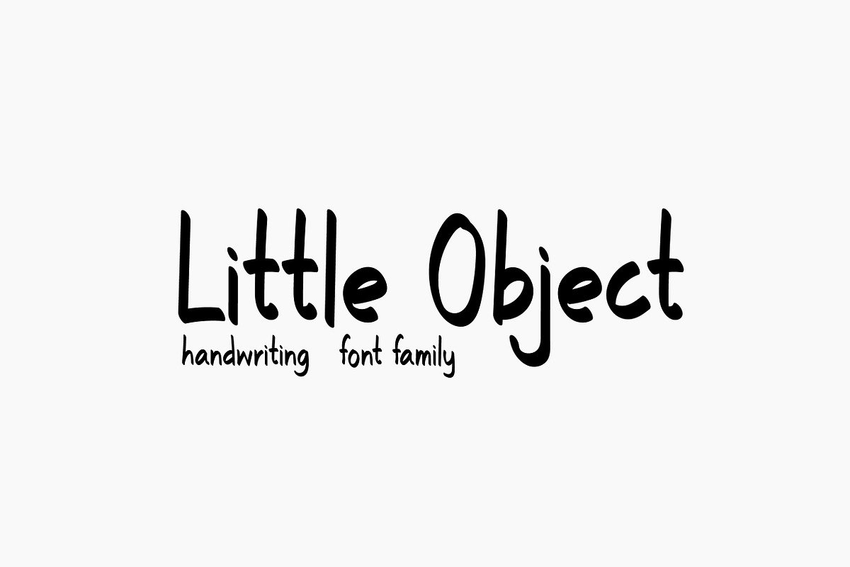 Little Object in Script Fonts - product preview 8