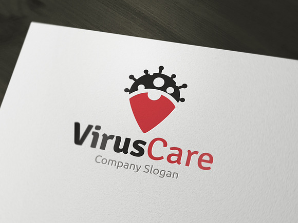 Virus Logo 03 in Logo Templates - product preview 1