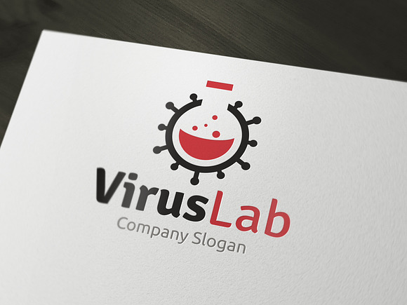virus Logo 04 in Logo Templates - product preview 1