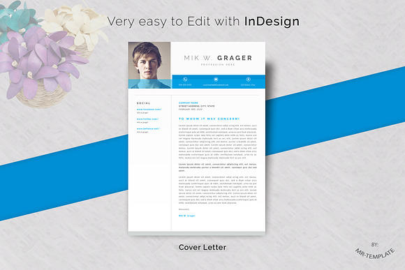 Resume/CV in Letter Templates - product preview 2