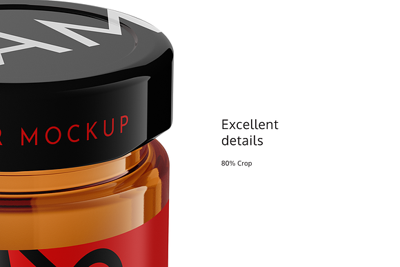 Jar Jam Mockup 3 in Product Mockups - product preview 2