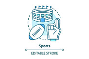 Sports concept icon