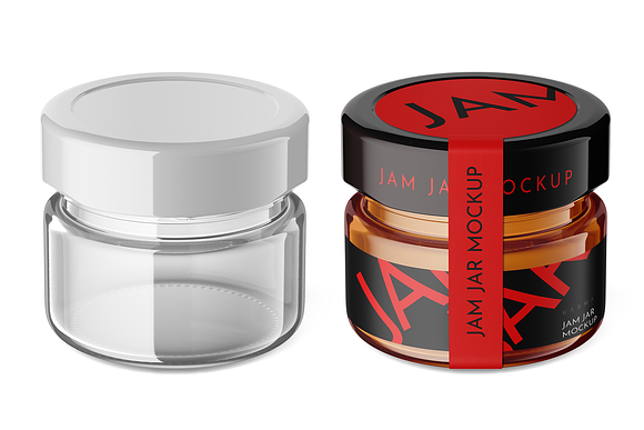 Jar Jam Mockup 4 in Product Mockups - product preview 2