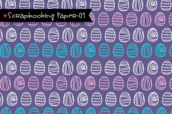 Happy Easter Patterns in Patterns - product preview 1