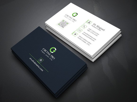 Business cards in Business Card Templates - product preview 1