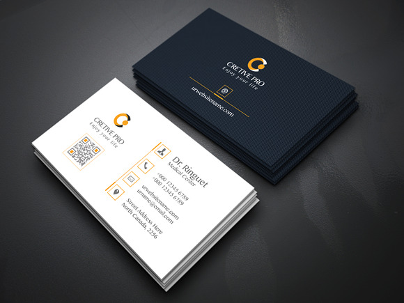 Business cards in Business Card Templates - product preview 2
