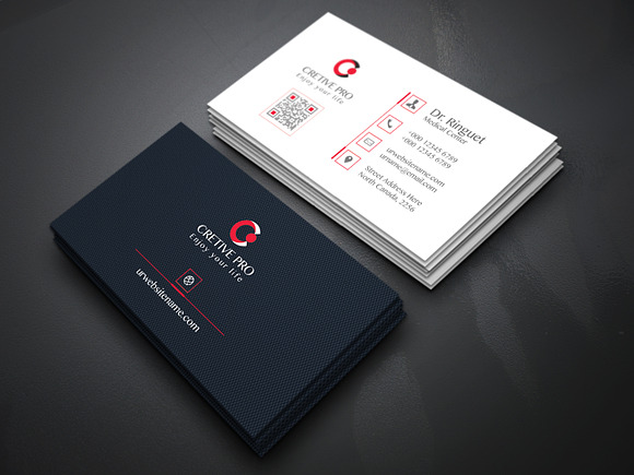 Business cards in Business Card Templates - product preview 3