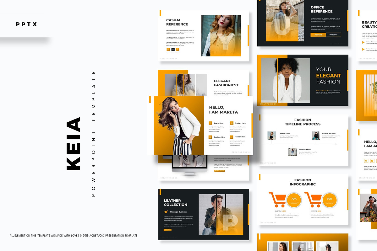 Keia - Powerpoint Template in PowerPoint Templates - product preview 8