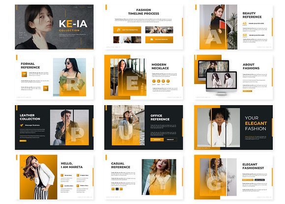 Keia - Powerpoint Template in PowerPoint Templates - product preview 1