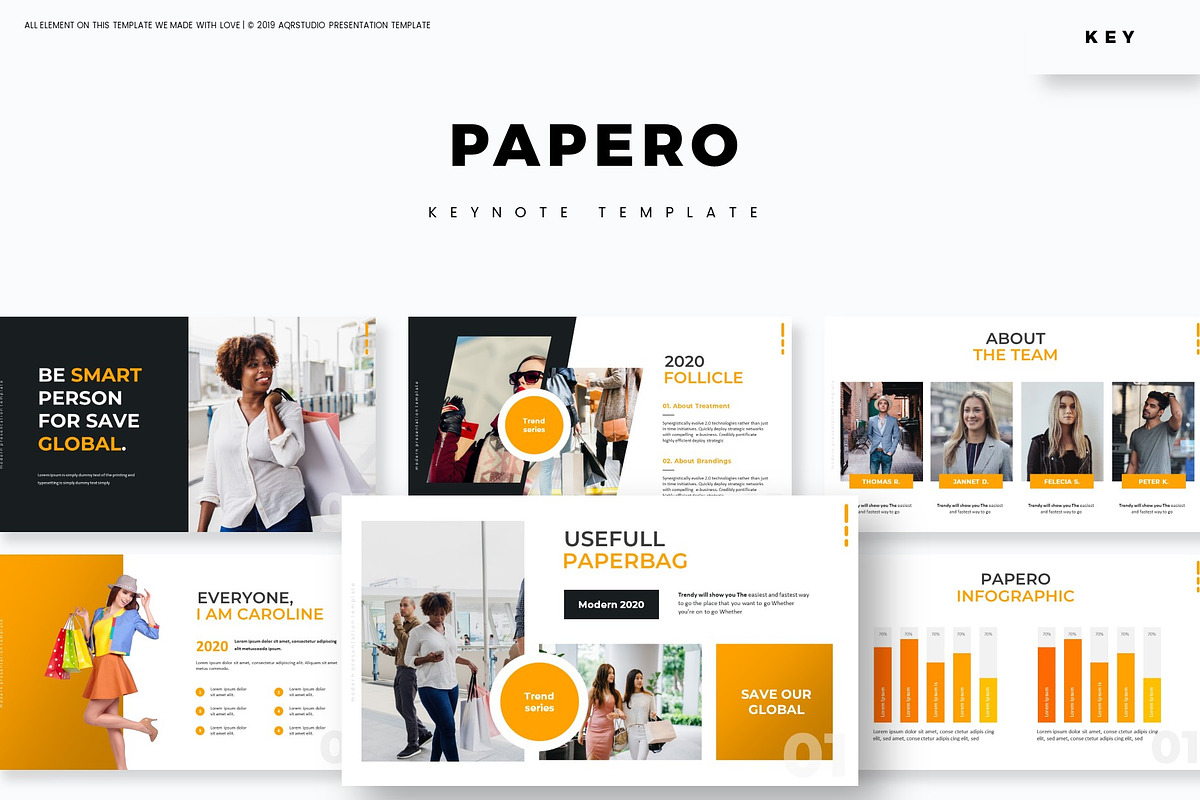 Papero - Keynote Template in Keynote Templates - product preview 8
