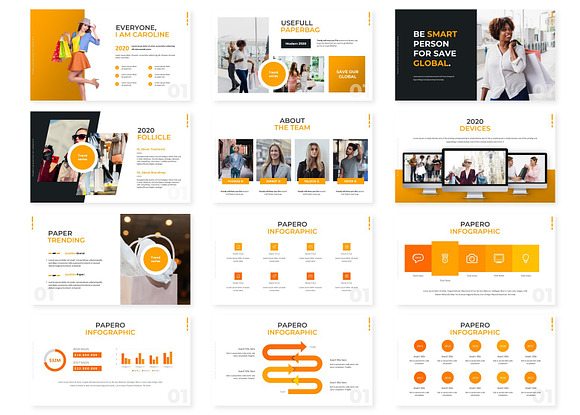 Papero - Powerpoint Template in PowerPoint Templates - product preview 2
