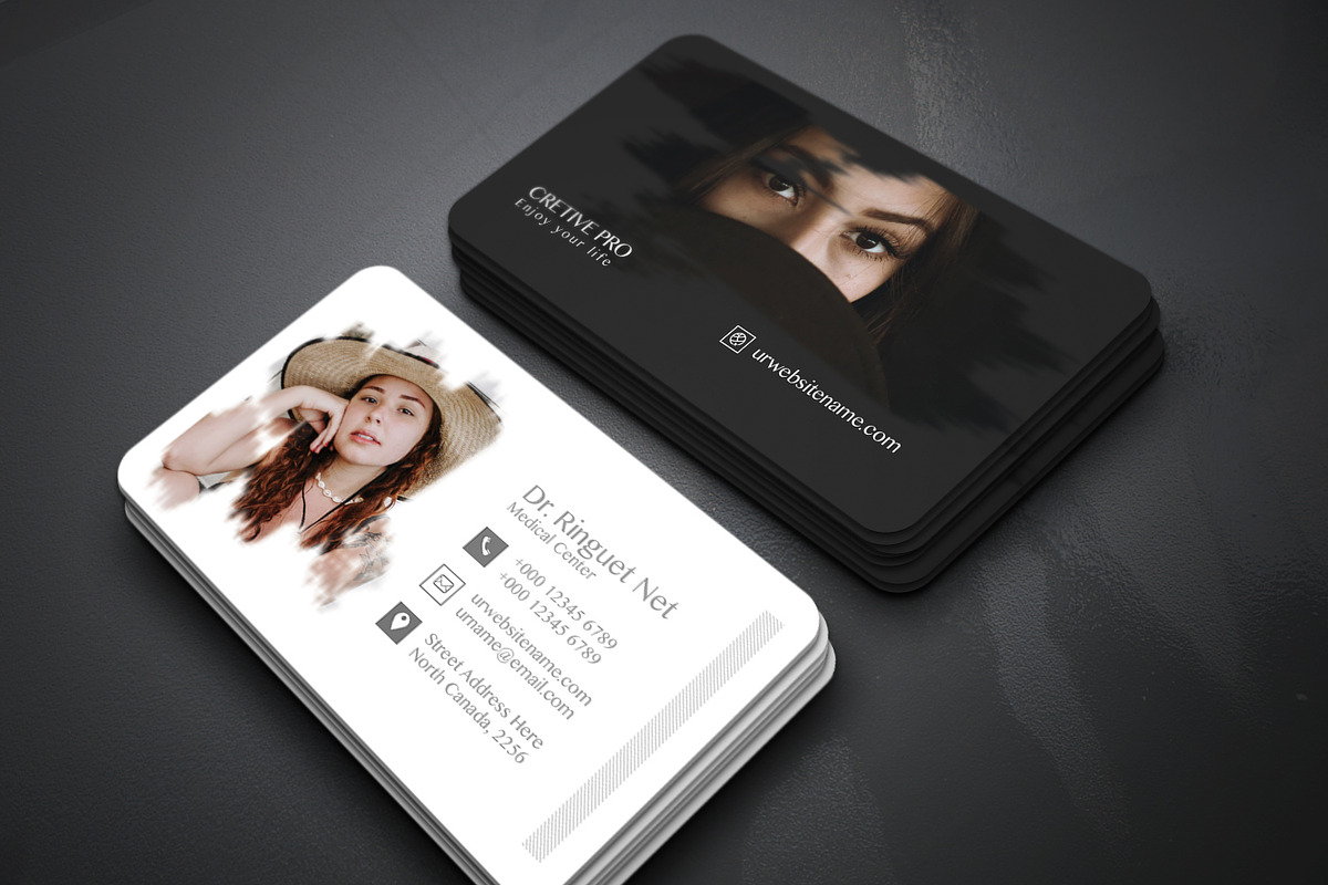 Photo Business Card in Business Card Templates - product preview 8