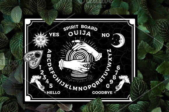 Ouija Boards Collection in Illustrations - product preview 2