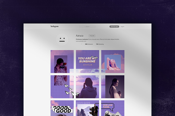 Aesthetic Puzzle Instagram Feed in Instagram Templates - product preview 4