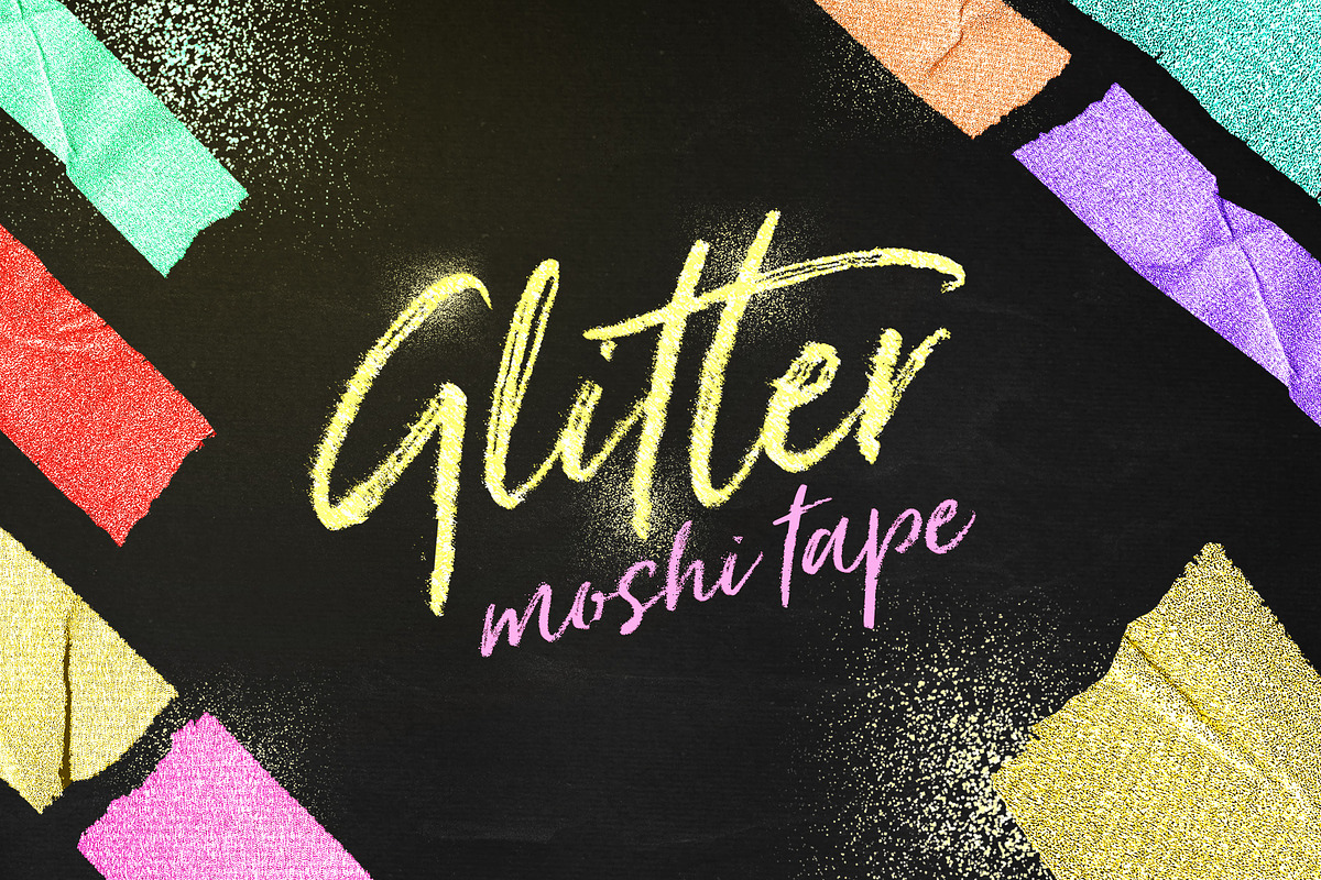 Glitter Moshi Tape Objects in Objects - product preview 8