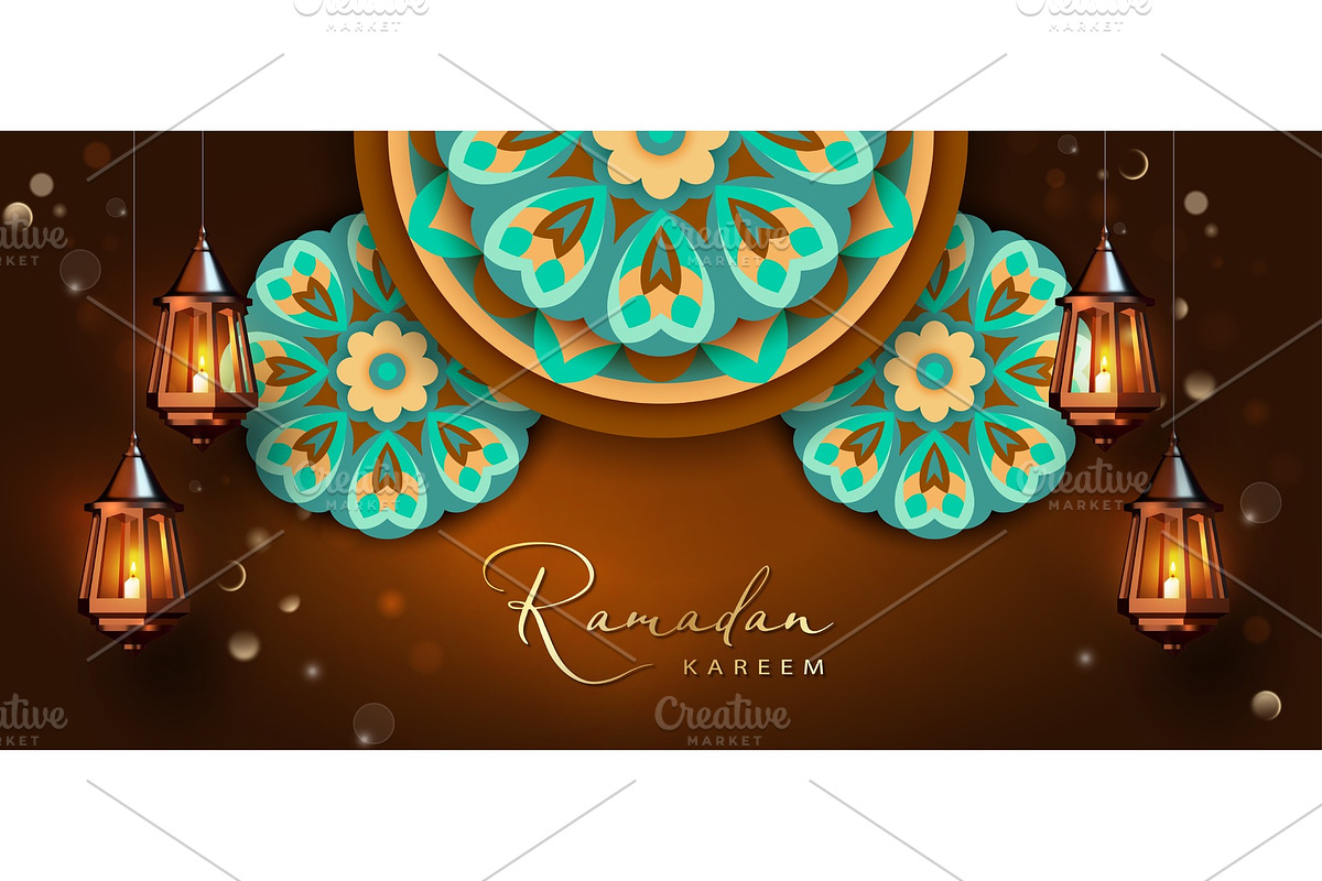 Ramadan Kareem Background in Illustrations - product preview 8