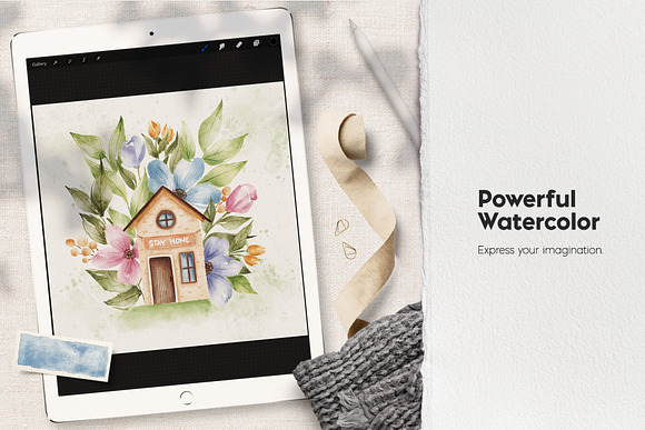 Powerful Watercolor Kit in Add-Ons - product preview 6