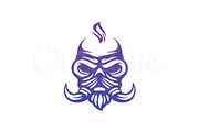 Skull Head Mascot or Esport Logo