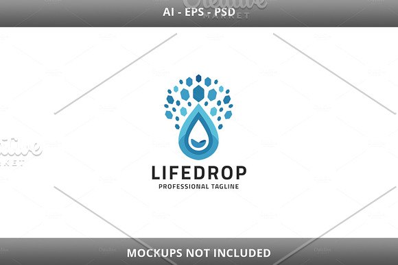 Life Drop Logo in Logo Templates - product preview 2